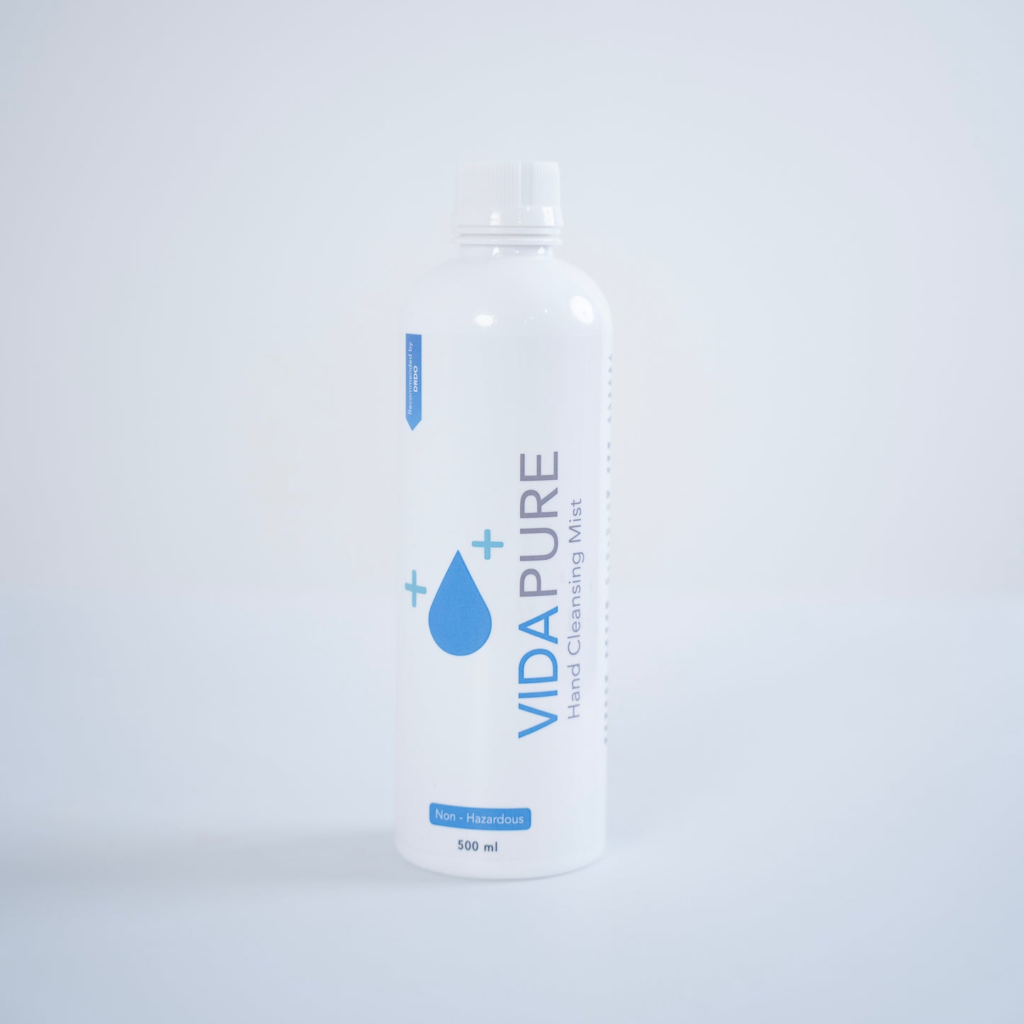 VidaPure | Hand Cleansing Mist | 100 PPM | 500 ml | Hypochlorous Acid | Alcohol Free | Fragrance Free | Non Toxic | Powered by H2autO™ - U.S. Patented Technology