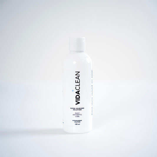 VidaClean | Daily Antiseptic Care | 100 ml | Super Oxidized Solution | Hypochlorous Acid | Alcohol Free | Powered by H2autO™ - U.S. Patented Technology