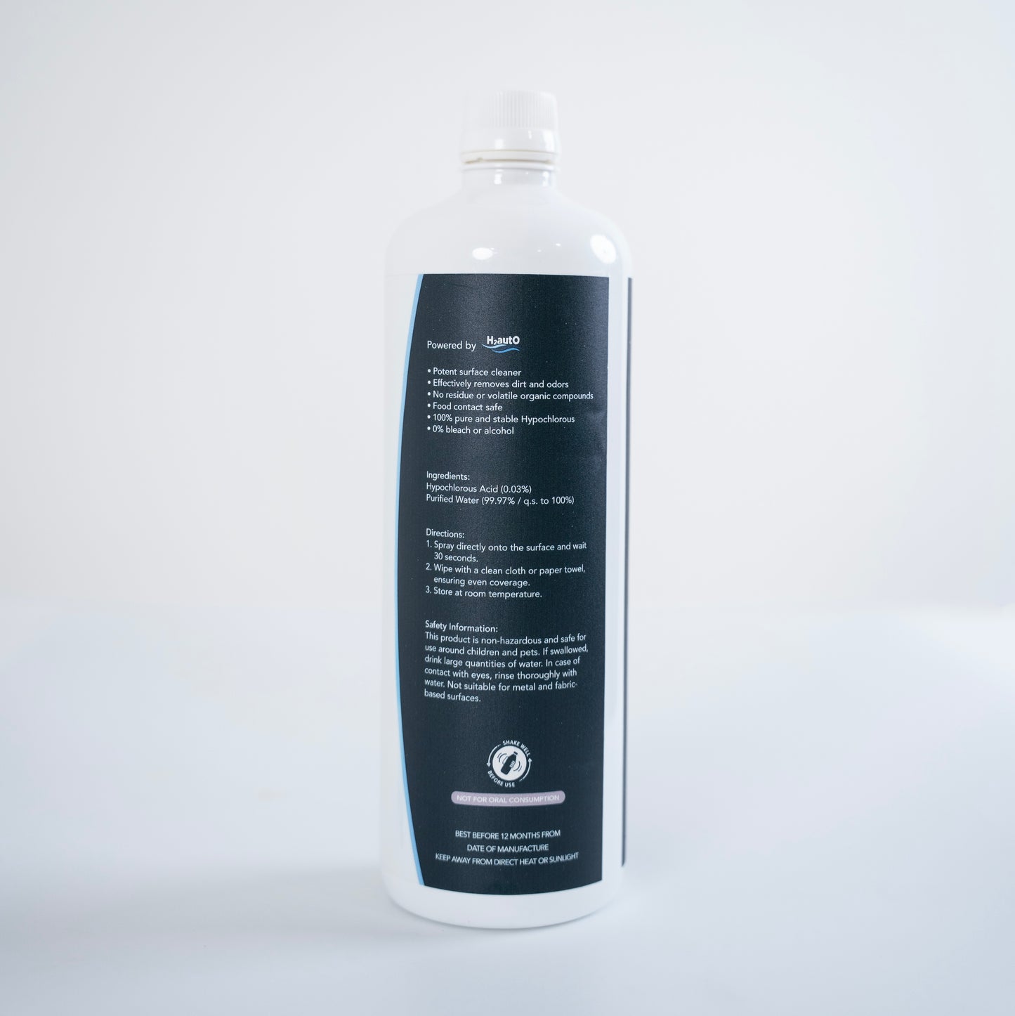 VidaGuard | Surface Cleaner | 1 Litre | Premium Multi-Surface Cleaner | Hypochlorous Acid | Non Toxic | Powered by H2autO™ - U.S. Patented Technology