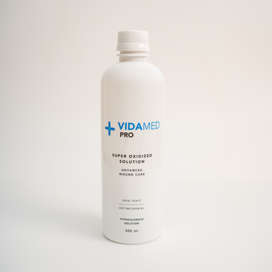 VidaMed Pro | 500 ml | Super Oxidized Solution | Advanced Wound Care | Hypochlorous Acid