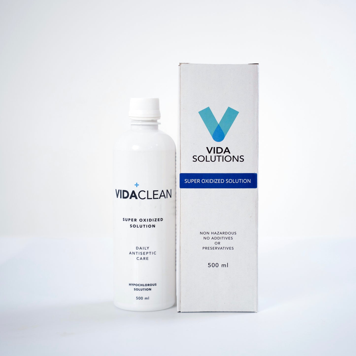 VidaClean | Daily Antiseptic Care | 500 ml | Super Oxidized Solution | Hypochlorous Acid | Alcohol Free | Powered by H2autO™ - U.S. Patented Technology