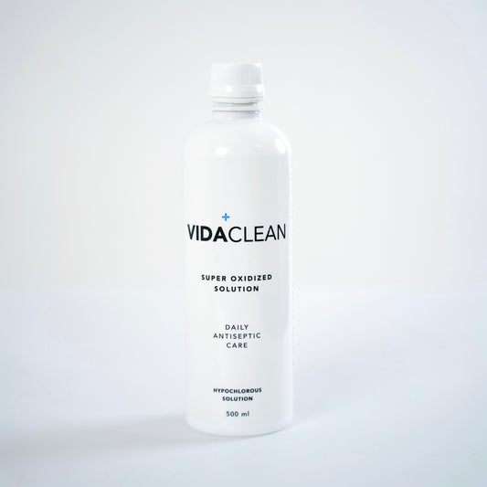 VidaClean | Daily Antiseptic Care | 500 ml | Super Oxidized Solution | Hypochlorous Acid | Alcohol Free | Powered by H2autO™ - U.S. Patented Technology