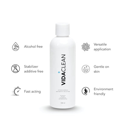 VidaClean Antiseptic Solution 100 ml